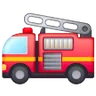消防車 Emoji 🚒 image - Samsung style