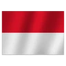 Flag: Indonesia Emoji 🇮🇩 image - Huawei Harmony OS style