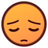 Dalgın yüz Emoji 😔 image - Emojidex style