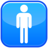 Emoji Mens Symbol 🚹 image - Emojidex style
