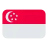 Flag: Singapore Emoji 🇸🇬 image - Tossface style