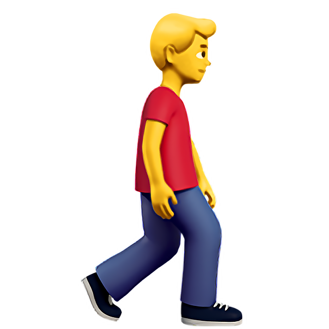 Man Walking Facing Right