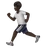 Person Running: Dark Skin Tone