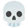 खोपड़ी Emoji 💀 image - Google Noto Color Animated style