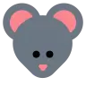 Mouse Face Emoji 🐭 image - Tossface style