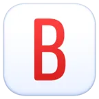负平方拉丁大写字母B