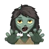 Woman Zombie Emoji 🧟‍♀️ image - Telegram style