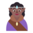 Woman Elf: Medium-Dark Skin Tone