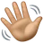 Waving Hand: Medium Skin Tone