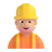 Construction Worker: Medium-Light Skin Tone