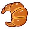 Croissant Emoji 🥐 image - Emojidex style