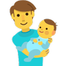 Man Feeding Baby Emoji 👨‍🍼 image - Skype style