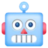 로봇 얼굴 Emoji 🤖 image - Samsung style