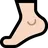 Foot: Light Skin Tone