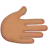 Rightwards Hand: Medium Skin Tone