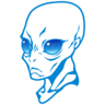 Extraterrestre Emoji 👽 image - Emojidex style