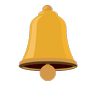Cloche Emoji 🔔 image - Skype style