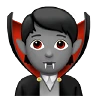 Vampire: Medium Skin Tone Emoji 🧛🏽 image - Apple style