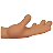 Palm Up Hand: Medium Skin Tone