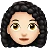 Woman: Light Skin Tone, Curly Hair