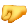Linke Faust Emoji 🤛 image - Samsung style