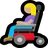 Woman In Motorized Wheelchair: Medium-Light Skin Tone
