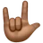 Love-You Gesture: Medium-Dark Skin Tone