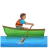 Man Rowing Boat: Medium Skin Tone