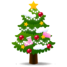 Árbol de Navidad Emoji 🎄 image - Emojidex style