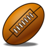 럭비 풋볼 Emoji 🏉 image - Emojidex style