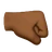 Right-Facing Fist: Medium-Dark Skin Tone