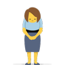 Woman Bowing Emoji 🙇‍♀️ image - Skype style
