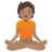 Person In Lotus Position: Medium Skin Tone