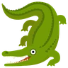 Crocodilo Emoji 🐊 image - Skype style