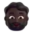 Person: Dark Skin Tone, Beard