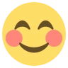 Uśmiechnięta twarz z uśmiechniętymi oczami Emoji 😊 image - EmojiTwo style