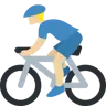Man Biking: Medium-Light Skin Tone Emoji 🚴🏼‍♂️ image - Twitter / X (Twemoji) style