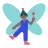 Man Fairy: Medium-Dark Skin Tone