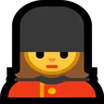 Woman Guard Emoji 💂‍♀️ image - Microsoft Windows 10 Segoe UI Emoji style