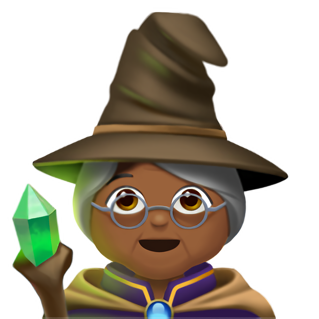 Woman Mage: Medium-Dark Skin Tone