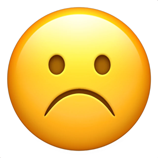 ☹ - Frowning Face Emoji Meaning, Copy and Paste