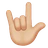 Love-You Gesture: Medium-Light Skin Tone