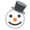 ตุ๊กตาหิมะ Emoji ⛄ image - EmojiTwo style