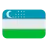 Flag: Uzbekistan
