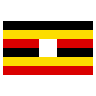 Flag: Uganda Emoji 🇺🇬 image - SerenityOS style