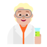 Scientist: Medium-Light Skin Tone Emoji 🧑🏼‍🔬 image - Microsoft Classic 2D style