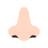 Nose: Light Skin Tone