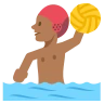 Person Playing Water Polo: Medium-Dark Skin Tone Emoji 🤽🏾 image - EmojiTwo style