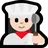 Woman Cook: Light Skin Tone