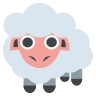 羊 Emoji 🐑 image - EmojiTwo style